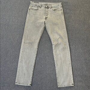 Levi’s 501 Original Fit Men’s Jeans Grey 32 x 36